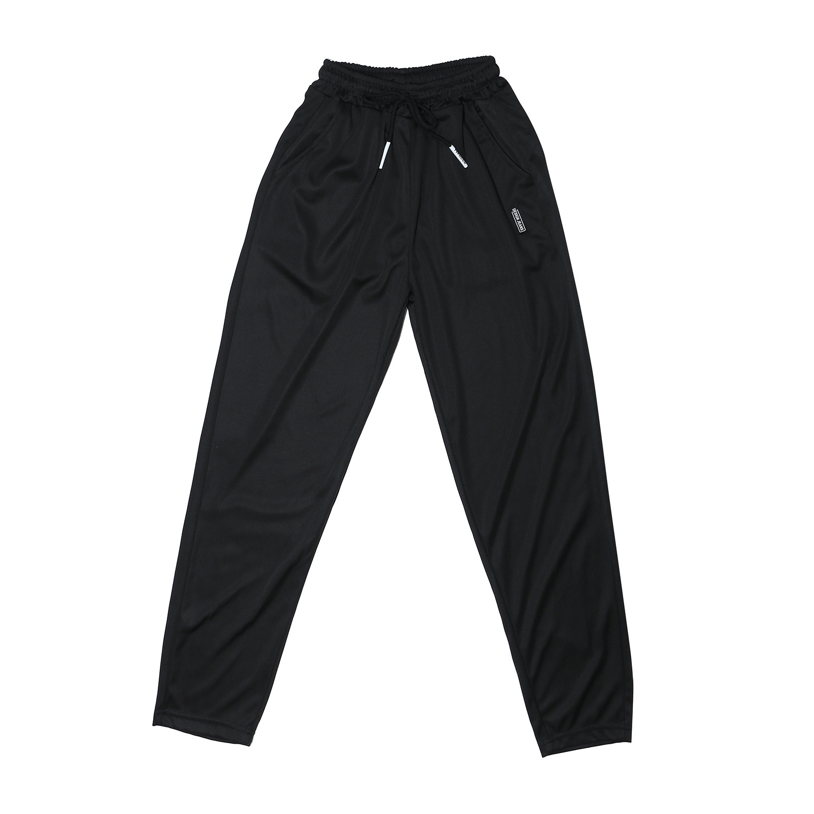 thumbnail image 2 of Pantalones de chándal holgados con cordón para hombre - Bolsillos profundos - Pantalones informales - Gimnasio, running, entrenamiento, 2 of 8